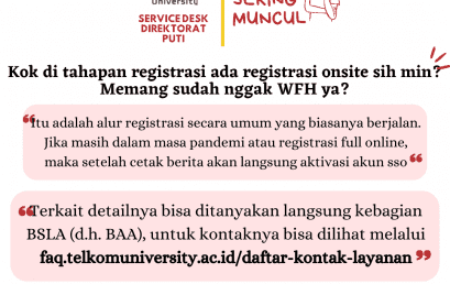 FAQ Registrasi Mahasiswa Baru FAQ Registrasi Mahasiswa Baru