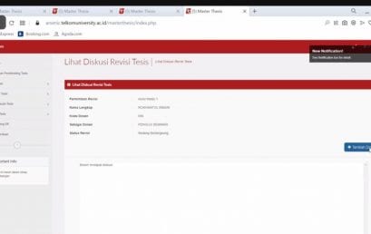 Sosialisasi Lanjutan Thesis Magister