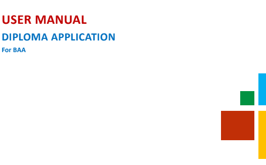 Panduan Pengguna Aplikasi Ijazah Untuk BAA