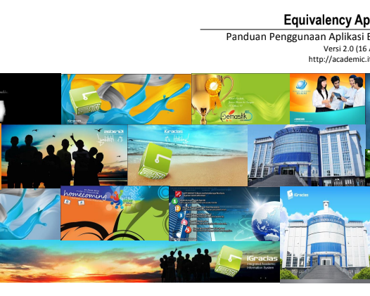 Panduan Penggunaan Aplikasi Ekuivalensi Panduan Penggunaan Aplikasi Ekuivalensi