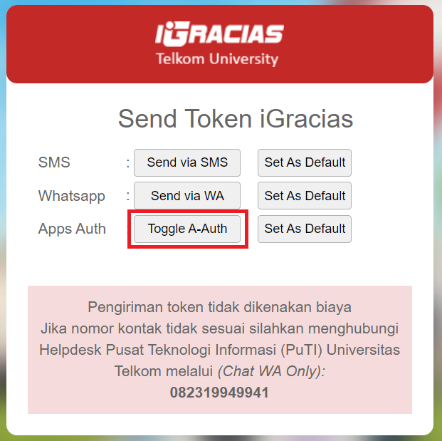 Send Token iGracias