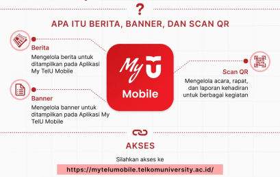 [Info PuTI] Berita, Banner, dan Scan QR Presensi MyTelU Mobile