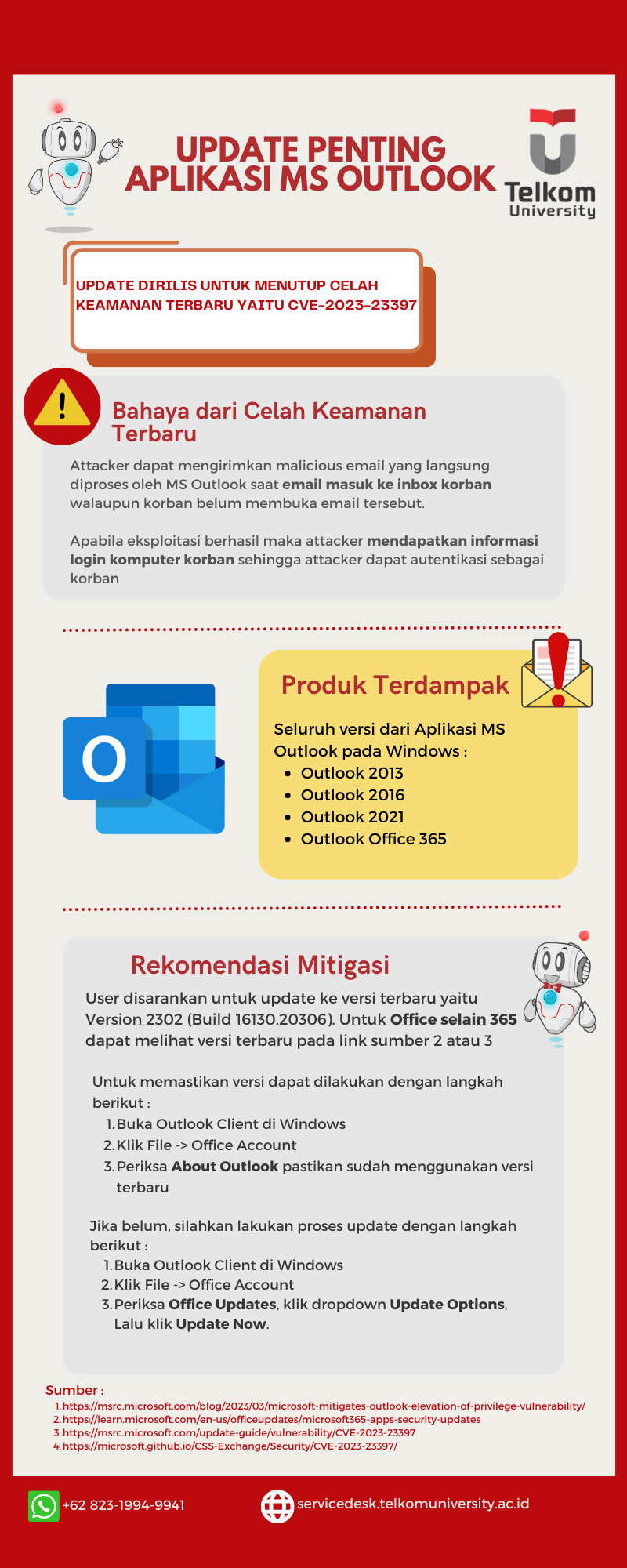 [Security Awareness] Security Update: Kerentanan pada Microsoft Outlook