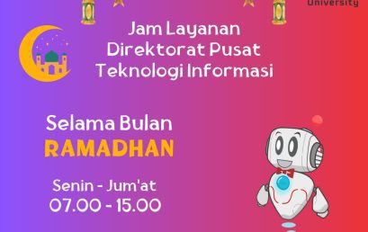 Jam Layanan Direktorat PuTI Selama Ramadan 2023 Jam Layanan Direktorat PuTI Selama Ramadan 2023