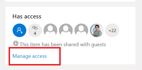 Manage Access