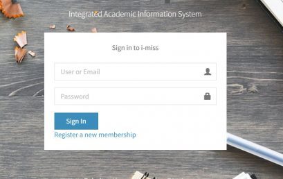 Kendala I-miss: “User Name dan Password tidak terdaftar!”