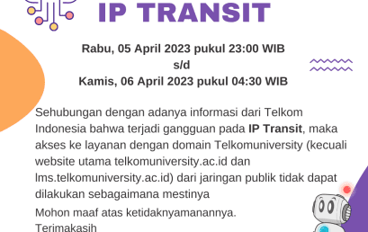 Gangguan IP Transit Gangguan IP Transit