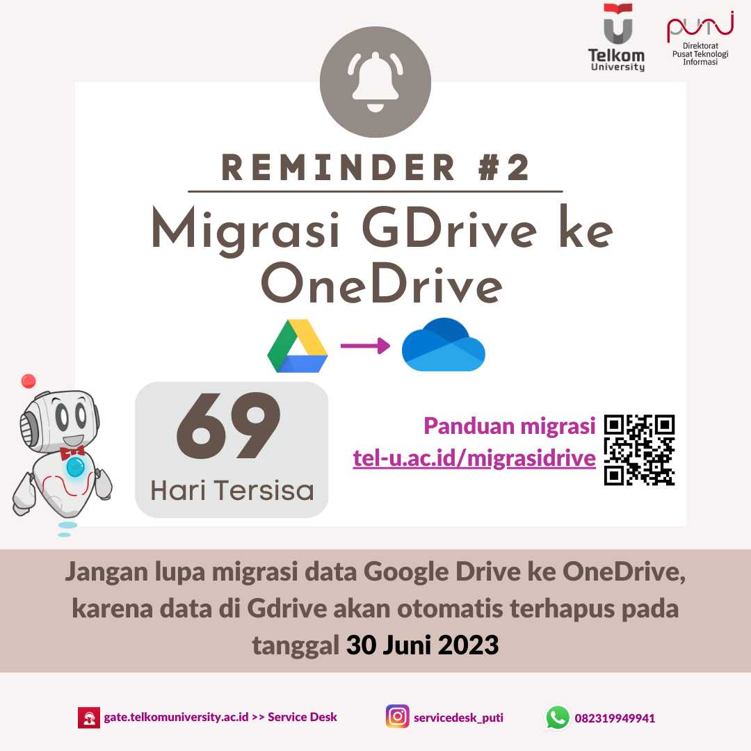 Reminder #2 Migrasi Google Drive ke Onedrive Reminder #2 Migrasi Google Drive ke Onedrive