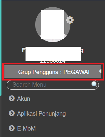 Grup Pengguna : PEGAWAI (iGracias)