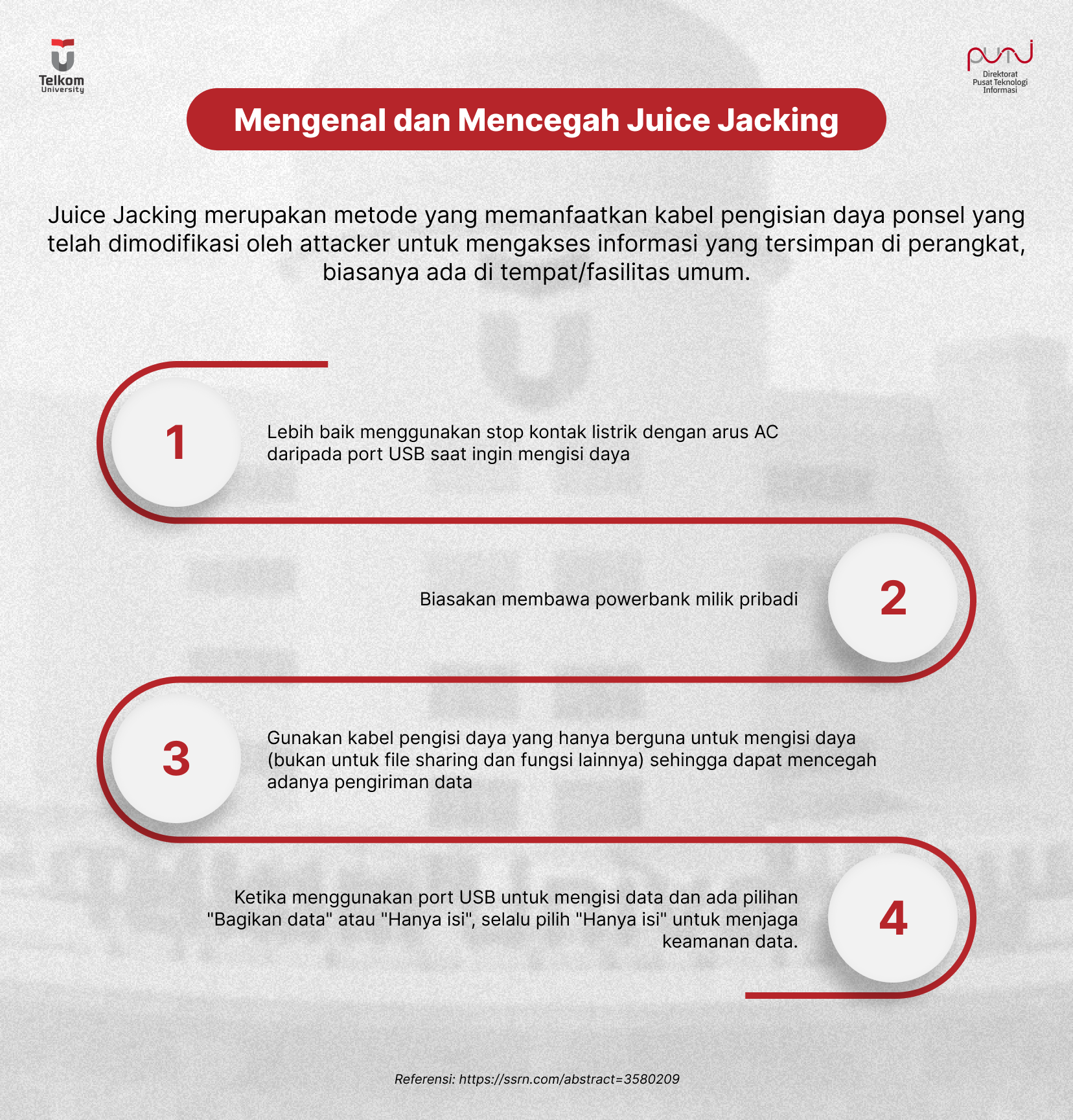 [Security Awareness] Mengenal dan Mencegah Juice Jacking