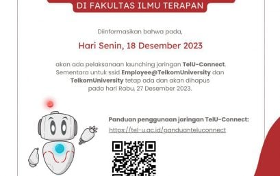 Informasi Launching TelU-Connect di Fakultas Ilmu Terapan