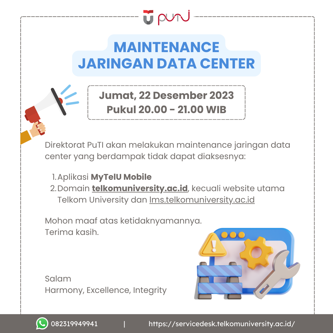 Maintenance Jaringan Data Center Maintenance Jaringan Data Center