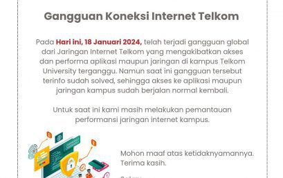 Gangguan Koneksi Jaringan Telkom Gangguan Koneksi Jaringan Telkom