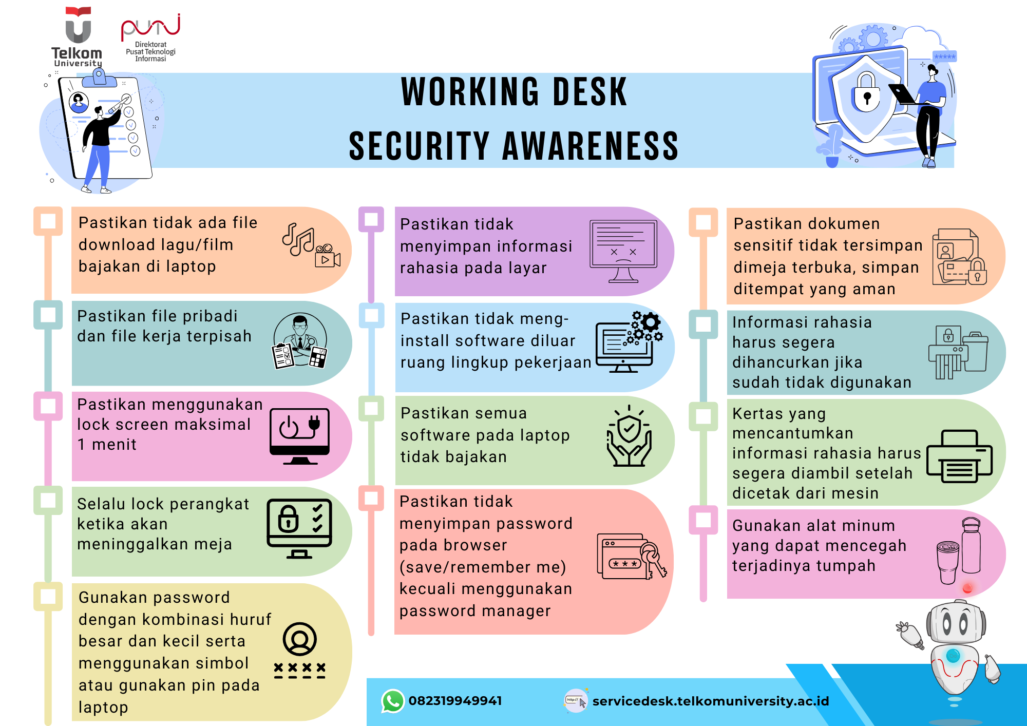 [Security Awareness] Working Desk