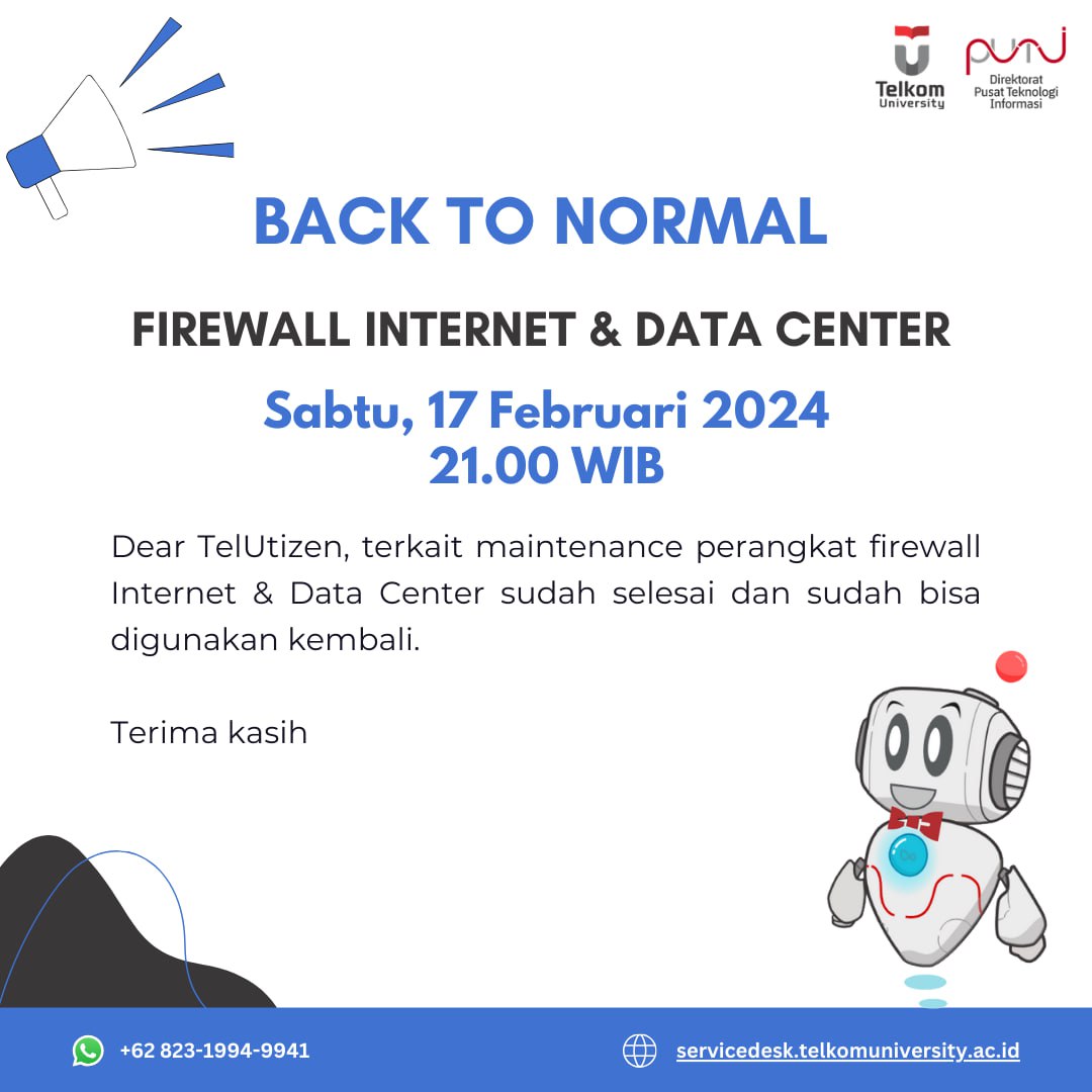 Maintenance Firewall Internet & Data Center Maintenance Firewall Internet & Data Center