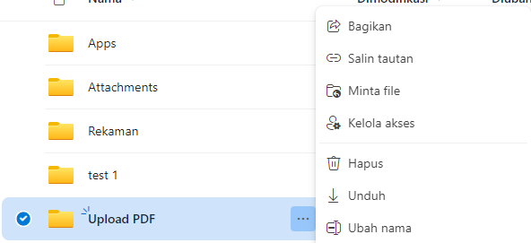 Pilih Minta File