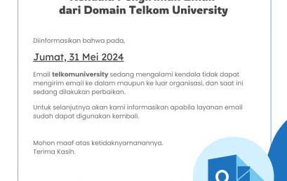 [INFO PuTI] Kendala Pengiriman Email dari Domain Telkom University
