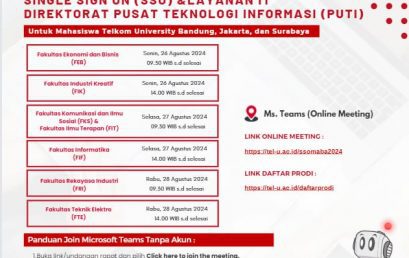 Sosialisasi Aktivasi Single Sign On & Layanan IT Direktorat Pusat Teknologi Informasi (PUTI) 28/08/2024-Sesi 2 Sosialisasi Aktivasi Single Sign On & Layanan IT Direktorat Pusat Teknologi Informasi (PUTI) 28/08/2024-Sesi 2