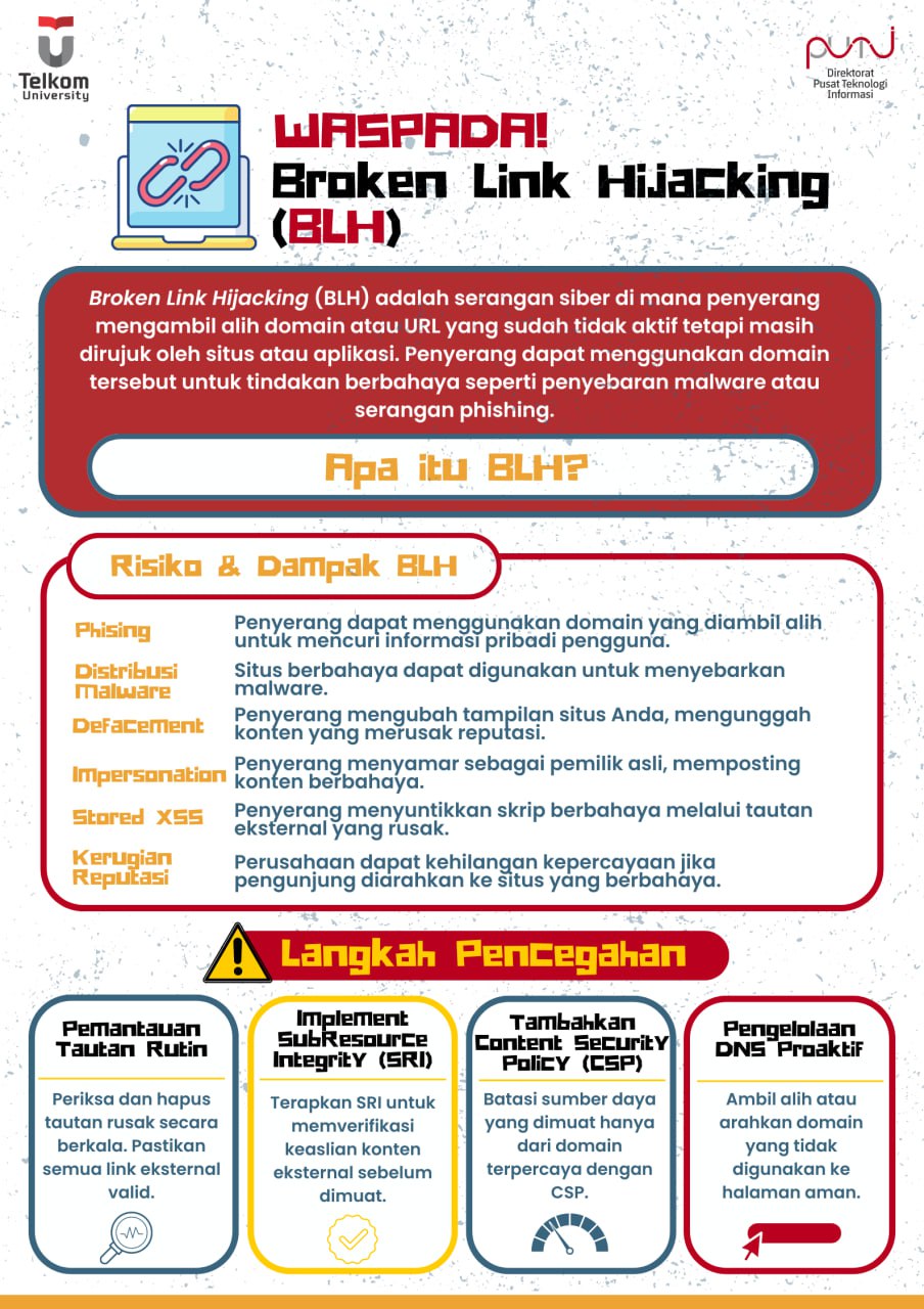WASPADAI! BROKEN LINK HACKING (BLH) WASPADAI! BROKEN LINK HACKING (BLH)