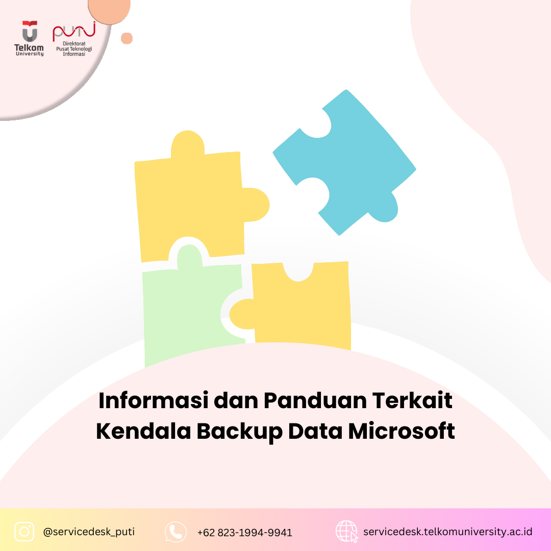Informasi dan Panduan Terkait Kendala Backup Data Microsoft Informasi dan Panduan Terkait Kendala Backup Data Microsoft