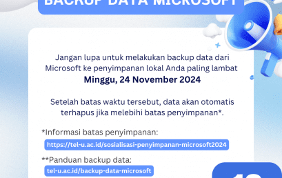 REMINDER #1 – Backup Data Microsoft REMINDER #1 – Backup Data Microsoft