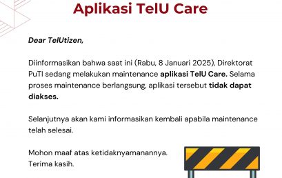 Maintenance Aplikasi TelU Care Maintenance Aplikasi TelU Care