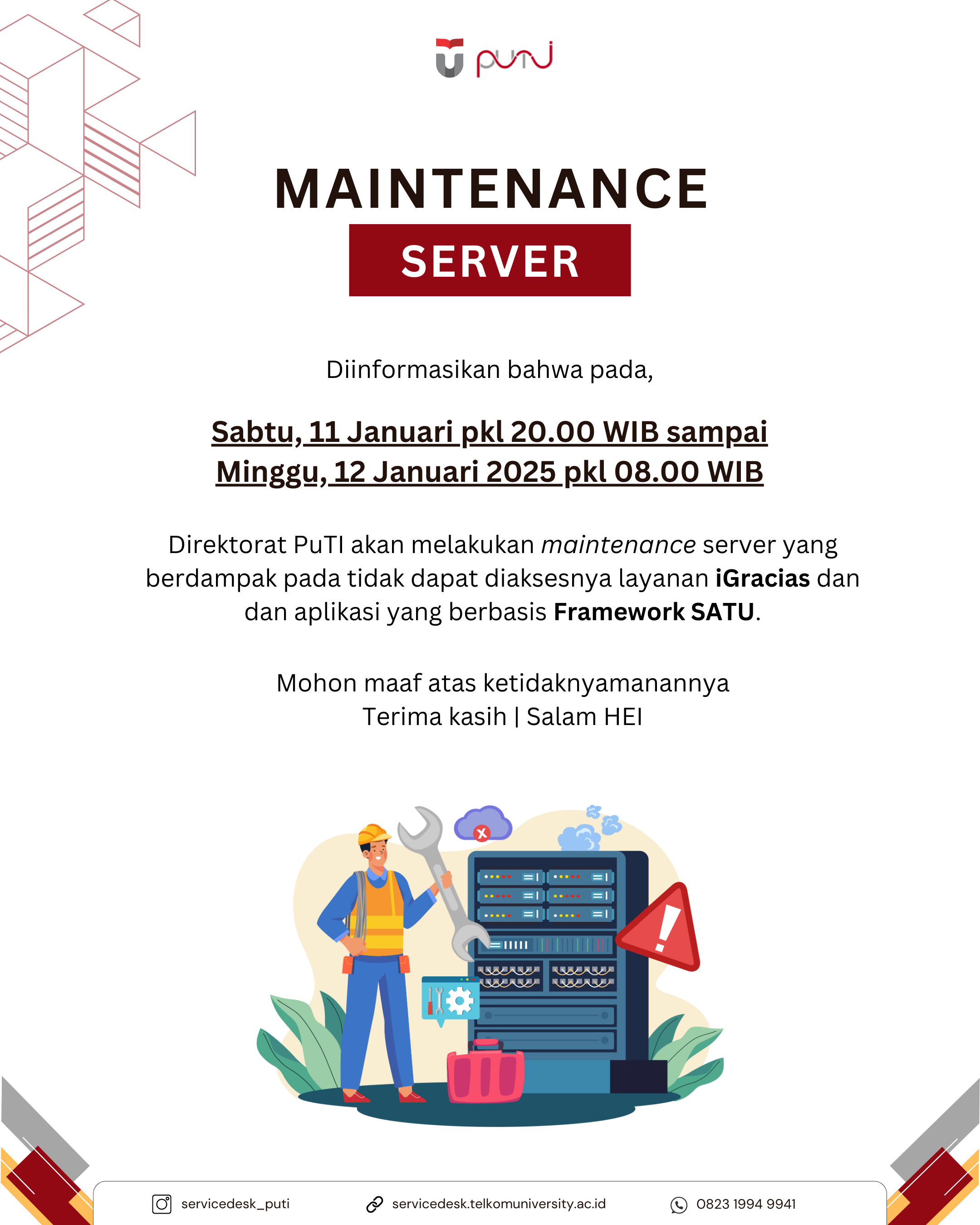 Maintenance Server Maintenance Server