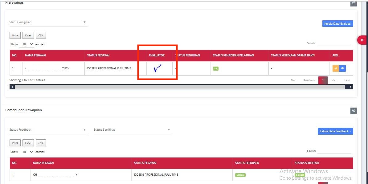 Mengapa Evaluator pada Penugasan atau Pelatihan Dosen di Aplikasi Digi-TRAIN Kosong? Mengapa Evaluator pada Penugasan atau Pelatihan Dosen di Aplikasi Digi-TRAIN Kosong?