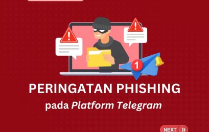 Peringatan Phishing pada Platform Telegram Peringatan Phishing pada Platform Telegram