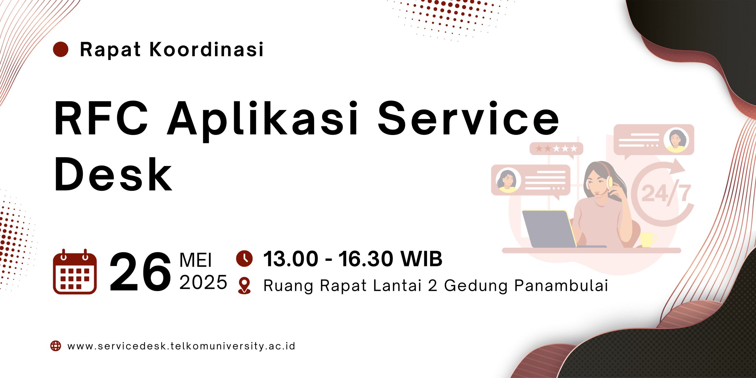 Rapat Koordinasi RFC Aplikasi Service Desk Rapat Koordinasi RFC Aplikasi Service Desk