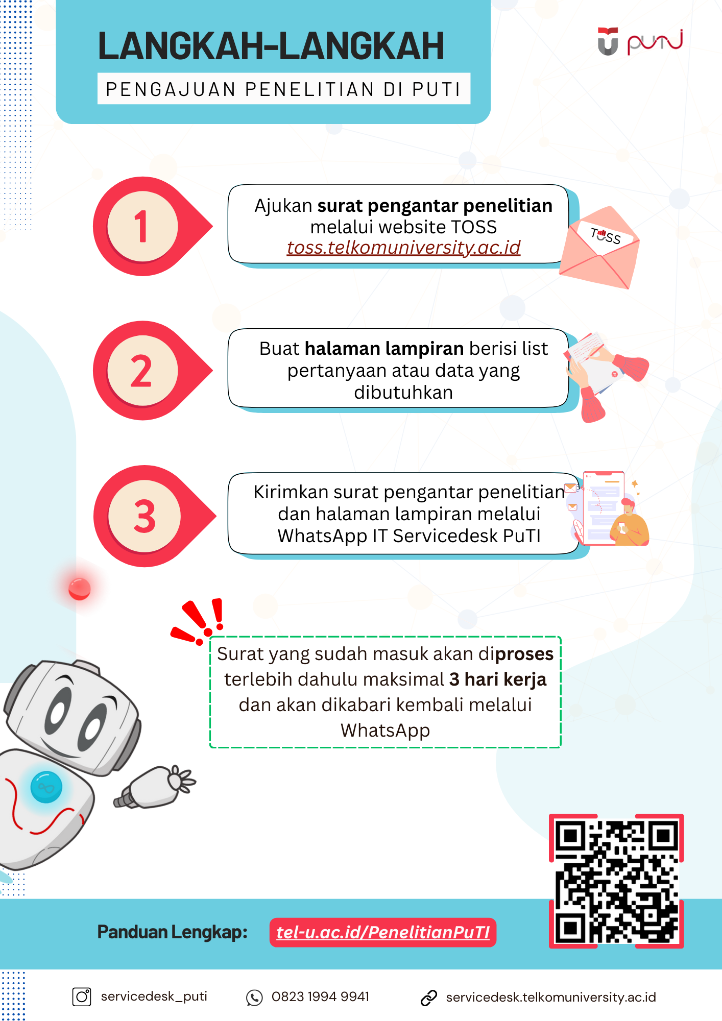 Prosedur Pengajuan Penelitian di Direktorat Pusat Teknologi Informasi Prosedur Pengajuan Penelitian di Direktorat Pusat Teknologi Informasi