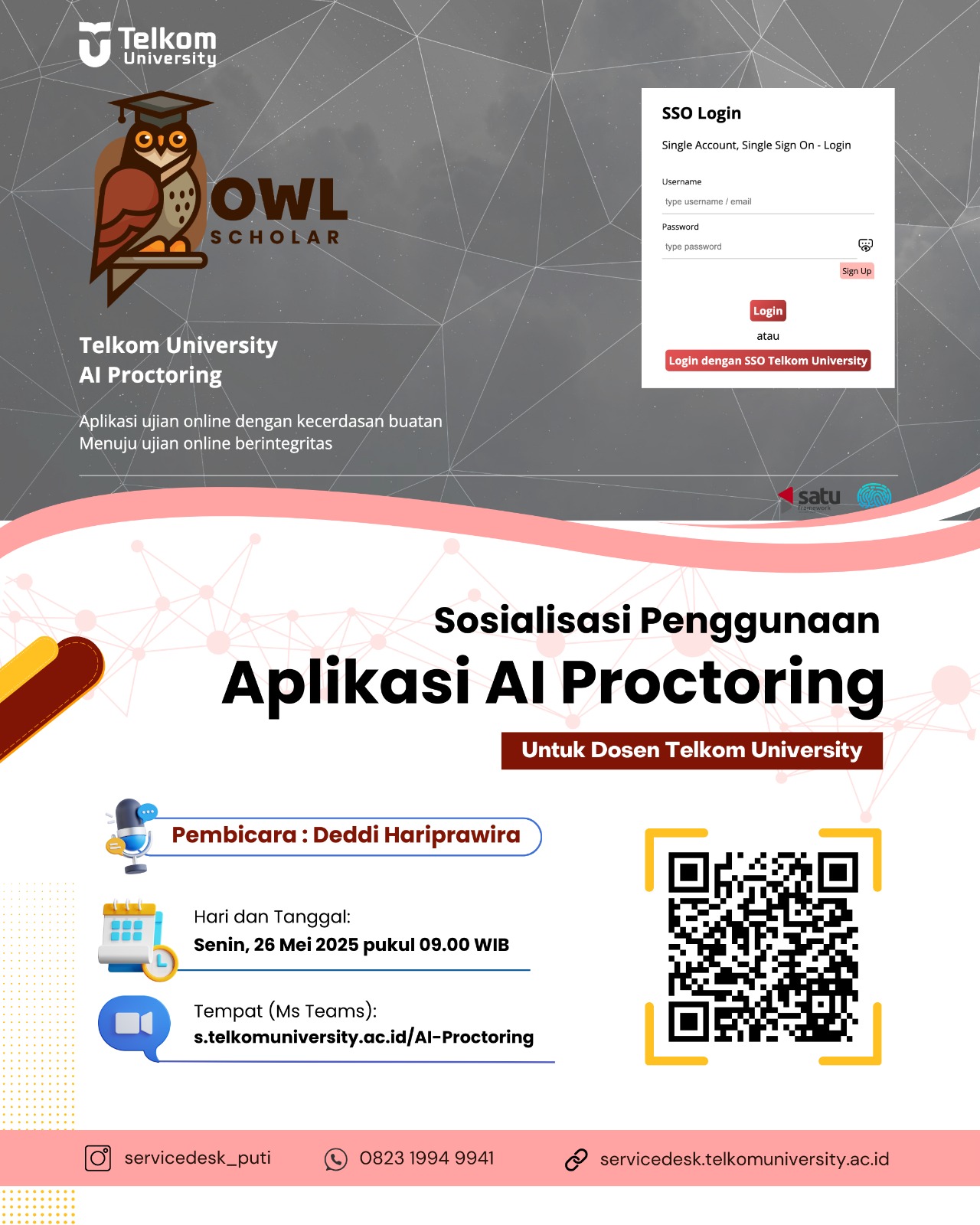 Sosialisasi Penggunaan Aplikasi AI Proctoring 2025 Sosialisasi Penggunaan Aplikasi AI Proctoring 2025