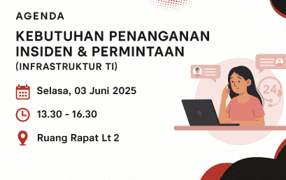 Agenda Kebutuhan Penanganan Insiden & Permintaan (INFRASTRUKTUR TI)