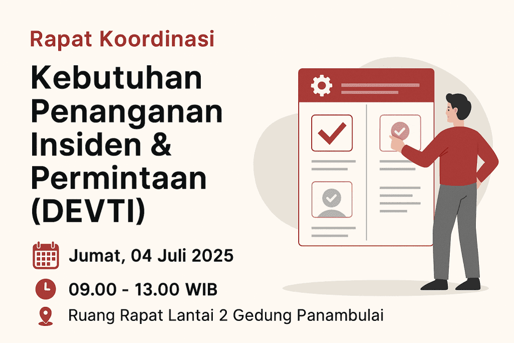 Agenda Kebutuhan Penanganan Insiden & Permintaan (DevTI)
