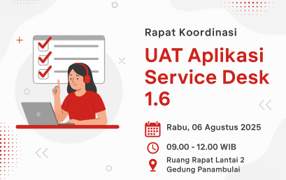 Rapat Koordinasi UAT Aplikasi Service Desk 1.6