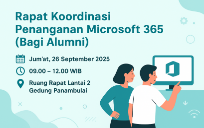 Rapat Koordinasi Penanganan Microsoft 365 (Bagi Alumni)
