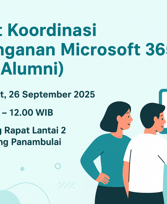 Rapat Koordinasi Penanganan Microsoft 365 (Bagi Alumni)