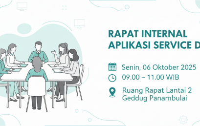 Rapat Internal Aplikasi Service Desk