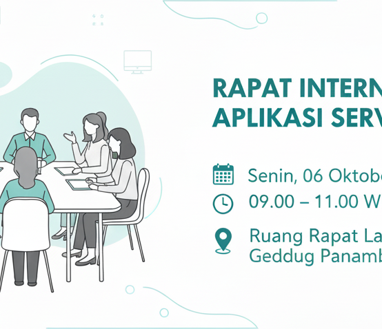 Rapat Internal Aplikasi Service Desk