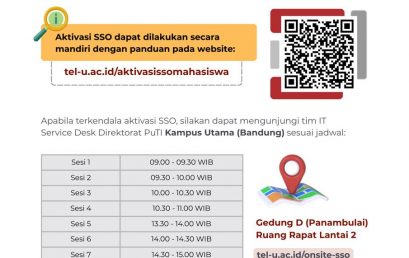 Sosialisasi Aktivasi SSO & Layanan TI PUTI Mahasiswa Baru TA 2025/2026 Batch 3 Sosialisasi Aktivasi SSO & Layanan TI PUTI Mahasiswa Baru TA 2025/2026 Batch 3