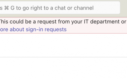 Mengapa muncul notifikasi “We need you to sign in again…” di Microsoft Teams?