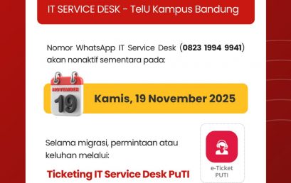 PENGUMUMAN NONAKTIF SEMENTARA NOMOR WHATSAPP