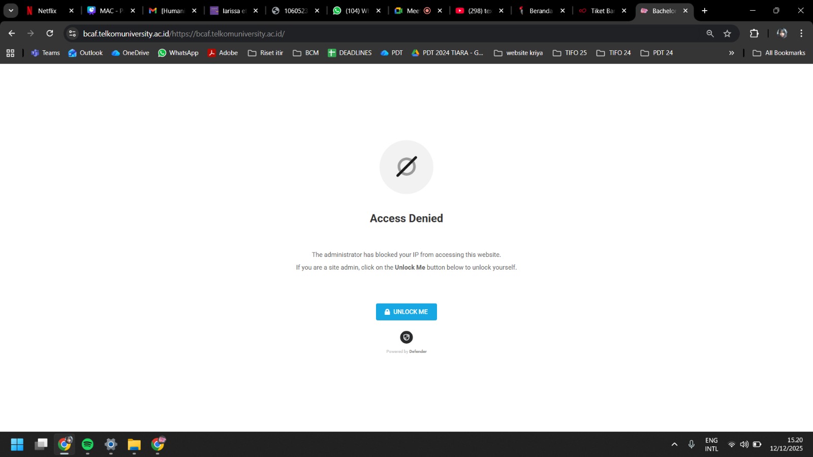 Kendala Unlock Me pada Website WordPress