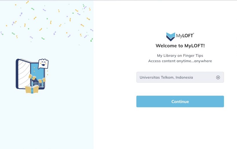 Searching Nama Universitas di My Loft