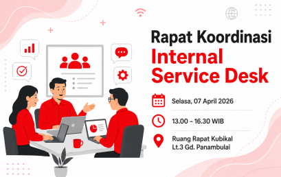 Rapat Koordinasi Internal Service Desk 07 April 2026