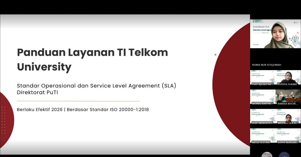 Sosialisasi SLA (Service Level Agreement) Layanan TI 2026