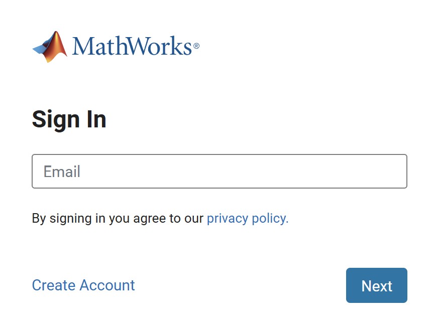 Sign In Akun Mathworks