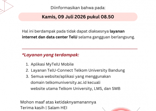 [INFO PuTI] – GANGGUAN KONEKSI INTERNET TELKOM