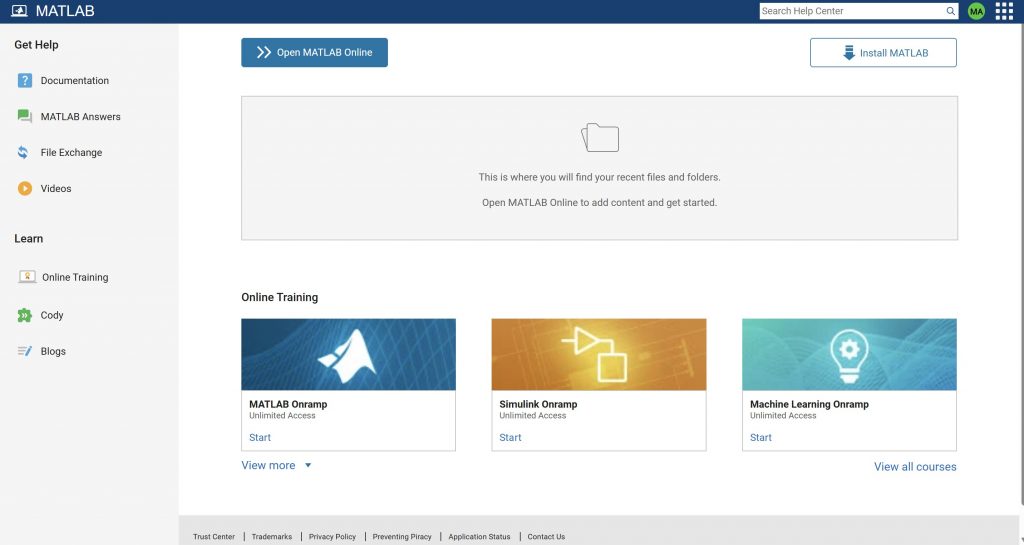 MATLAB Online